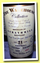 Strathmill 21 yo 1990/2012 (54.1%, The Warehouse Collection, refill sherry butt, cask #2254, 552 bottles)